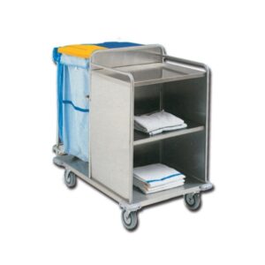 Pannello Laterale in Acciaio Inox per Carrello Medico