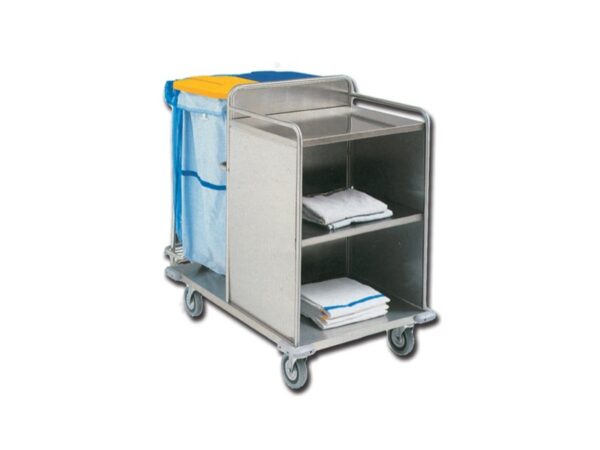 Pannello Laterale in Acciaio Inox per Carrello Medico