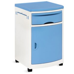 Comodino Medea in Plastica ABS Smontato - 2 pezzi - 1