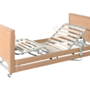 Letto Ospedaliero a 4 Sezioni Elettrico Basso con Trendelenburg 23-63 cm