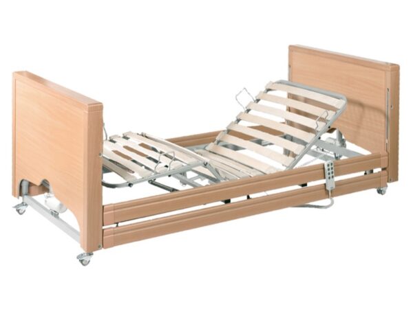 Letto Ospedaliero a 4 Sezioni Elettrico Basso con Trendelenburg 23-63 cm