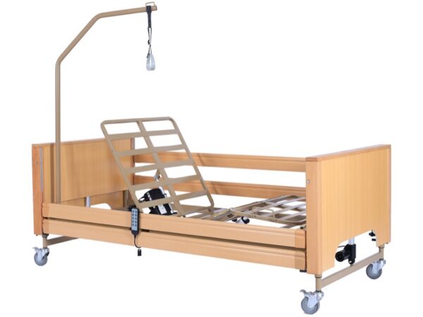 Letto Ospedaliero Elettrico a 4 Motori Altezza Regolabile 84-125 cm 3 Articolazi