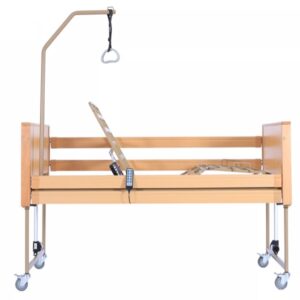 Letto Ospedaliero Elettrico 4 Motori, Altezza 84-125 cm, 3 Snodi - 4 Sezioni - 2