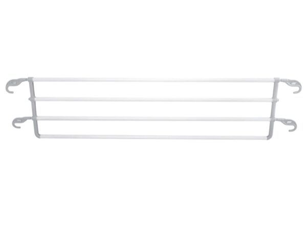 Sponde Deluxe Regolabili per Letto in Acciaio 194-220 x 43,5 cm - 3 paia
