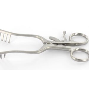 Retrattore Weitlaner-Loktite Inox Punte Affilate 13 cm 3x4 Rebbi - 5 pz