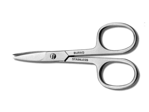 Forbicine per Unghie in Acciaio Inox Curve Acute 9 cm - 80 pezzi