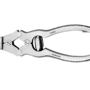Taglia Unghie a 4 Cardini in Acciaio Inox con Molla a Spirale 16 cm - 4 pezzi