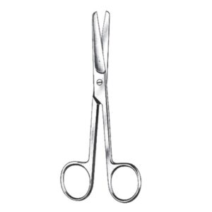 Forbici Chirurgiche Rette in Acciaio Inox Punte Smusse 20 cm - 20 pezzi