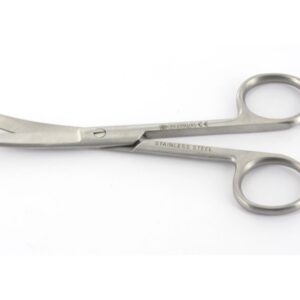 Forbici Chirurgiche Curve Punte Smusse in Acciaio Inox 18 cm - 25 pezzi
