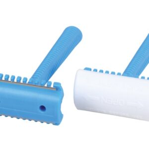 Rasoio Chirurgico Monouso Monolama con Pettine, Inox, 103x47 mm - 400 pz - 1
