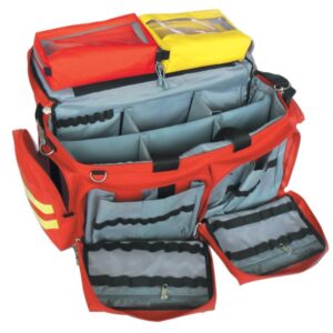 Borsa Smart Vuota in Poliestere Grande - Rossa - 2 pezzi - 3