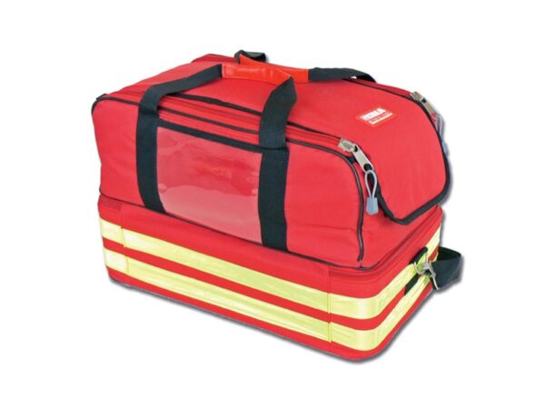 Borsa Life-2 di Emergenza a Due Scomparti con 5 Borsette Colorate Rossa - 3 pezz