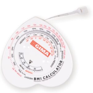 Metro Tascabile Retrattile con Calcolatore Body Mass Index IMC - 40 pezzi - 1
