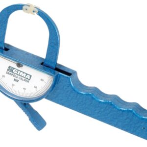 Plicometro FAT-2 in Alluminio per Misurazione Grasso Corporeo - 1