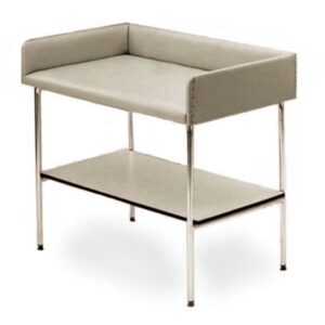 Fasciatoio con Struttura Tubolare Itallumag a 2 Ripiani - Beige