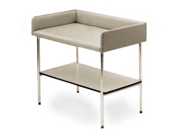 Fasciatoio con Struttura Tubolare Itallumag a 2 Ripiani - Beige