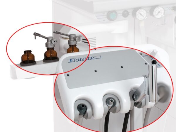 Kit Siringa Lavaggi Auricolari per Poltrona Medica con Nebulizzatori e Fiale