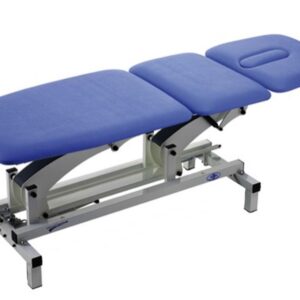 Lettino da Visita Trendelenburg THER Elettrico con Pedaliera 24 V - Blu - 1
