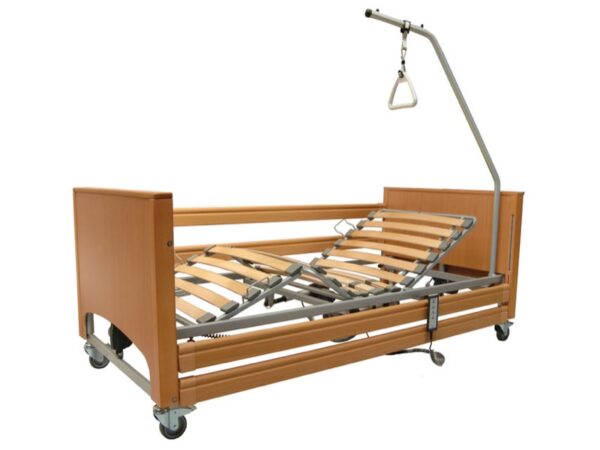 Letto Ospedaliero a 4 Sezioni Elettrico con Trendelenburg Altezza Regolabile 40-