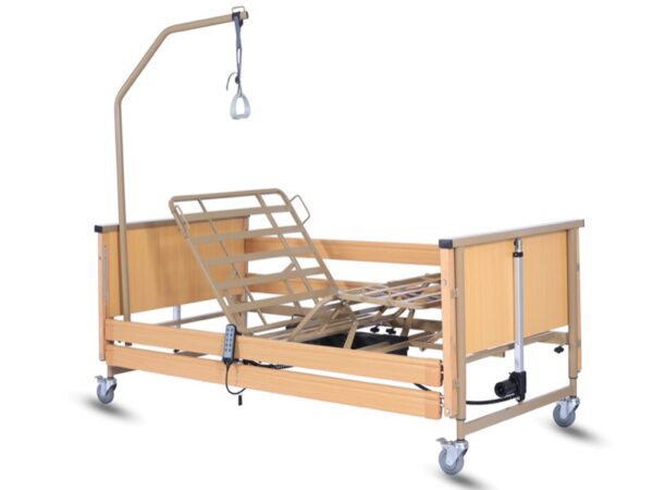Letto Ospedaliero Elettrico a 3 Motori Altezza Regolabile 84-125 cm - 3 Articola