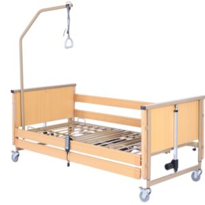 Letto Ospedaliero Elettrico a 3 Motori Altezza Regolabile 84-125 cm - 3 Articola - 2