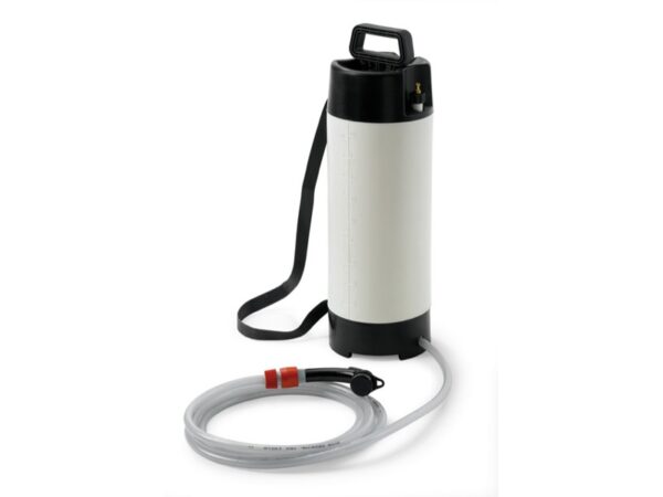 Contenitore Acqua Pressurizzato da 10 litri con Tubo Flessibile diametro 4 mm e