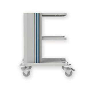 Carrello Professionale Pro Cart 2 Ripiani h 80 cm con Passacavi - 2