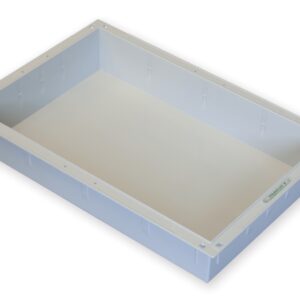 Vassoio Modulare in Plastica per Carrelli ISO 60x40x10 cm - 4 pezzi