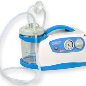 Aspiratore Chirurgico Portatile a Batteria Super Vega 36 - 36 l/min, Plastica - 1