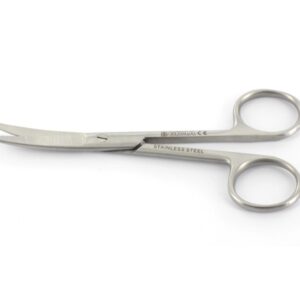 Forbici Chirurgiche Curve in Acciaio Inox con Punte Acute 11,5 cm - 40 pezzi