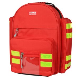 Zaino Medico Logic 2 in Poliestere Rosso 40x25x47 cm - 2 pezzi - 2