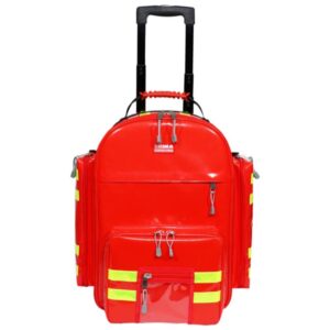 Zaino Emergenza Logic 2 in PVC con Trolley Rosso 49x31x57 cm - 1