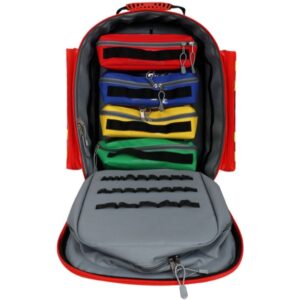 Zaino Emergenza Logic 2 in PVC con Trolley Rosso 49x31x57 cm - 3
