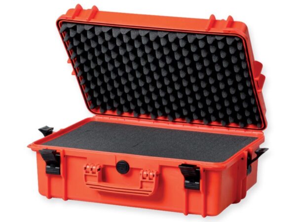 Valigetta Case 500 IP67 con Inserti Spugna Arancione - 2 pezzi