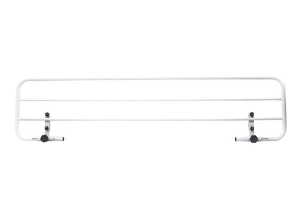 Sponda Laterale per Letto Ospedaliero a N in Acciaio 165,5x40 cm Portata 75 kg -