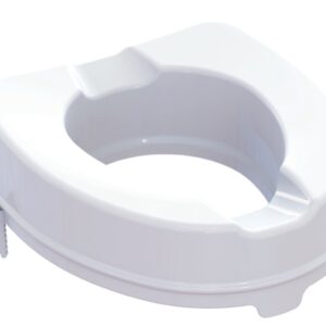Rialzo WC con Sistema di Fissaggio Laterale 10 cm, 36,5x40,5 cm - 8 pezzi - 1
