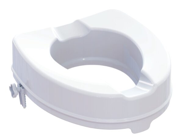 Rialzo WC con Sistema di Fissaggio Laterale 10 cm, 36,5x40,5 cm - 8 pezzi