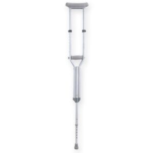 Stampella Ascellare Alluminio Ultra Regolabile 100-130 cm Portata 100 kg - 10 pz