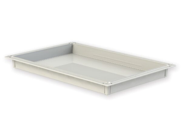 Vassoio Modulare in Plastica per Carrelli ISO 60x40x5 cm - 5 pezzi