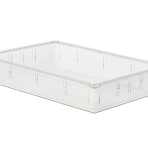 Cassetto ISO Modulare in Plastica Trasparente 600x400x100 mm Chiuso - 3 pezzi - 1