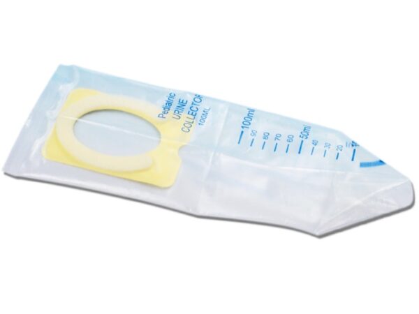 Sacca Urine Pediatrica Sterile 100 ml per Maschi e Femmine - 1200 pezzi