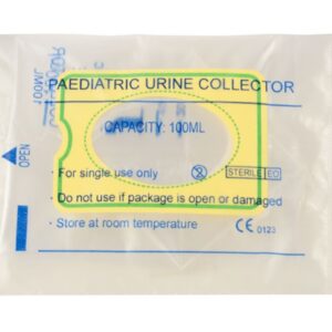 Sacca Urine Pediatrica Sterile 100 ml per Maschi e Femmine - 1200 pezzi - 2