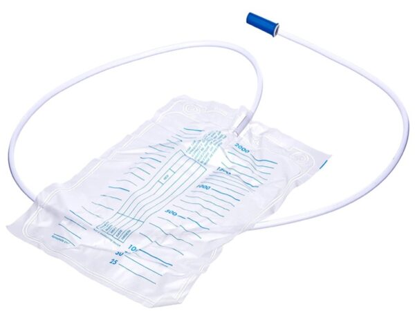 Sacca Raccolta Urine 2000 cc con Tubo 130 cm - 360 pezzi