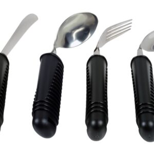 Kit 4 Posate Modellabili Inox: Forchetta, Coltello, 2 Cucchiai - 5 kit - 2