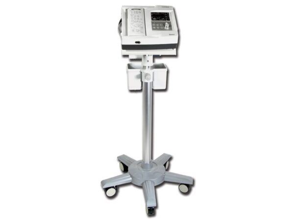 Carrello con 2 Cestelli Altezza Regolabile per Cardiotocografo 29516-7/29520/295