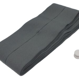 Cinghie Addominali Riutilizzabili per Monitor Fetale 6x150 cm - Grigio - 20 pz - 1
