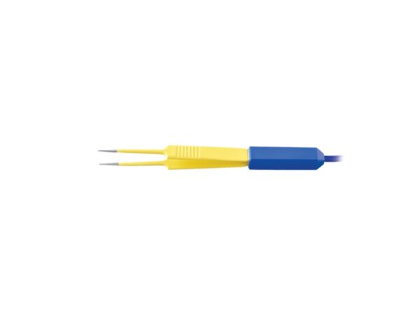 Pinza Bipolare Jeweler Monouso 11,5 cm con Cavo 3 m - Punta 0,5 mm - 4 pezzi