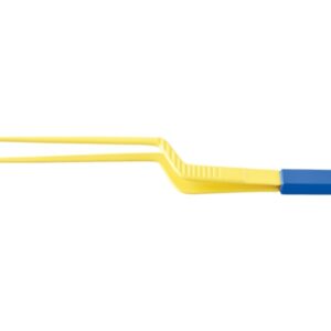 Pinza Bipolare a Baionetta Monouso 20 cm con Cavo 3 metri Punta 1,0 mm - 4 pezzi