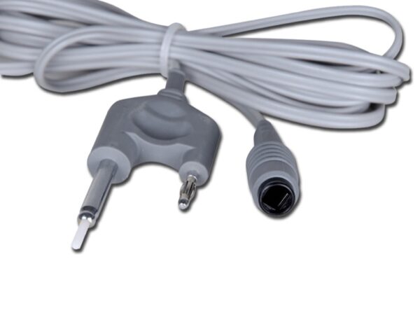 Cavo Bipolare EU in Silicone per Elettrobisturi MB 80D-120D-160D Autoclavabile 3