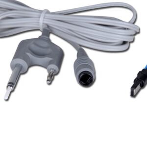 Cavo Bipolare EU in Silicone per Elettrobisturi MB 80D-120D-160D, 3 m - 2 pezzi - 3